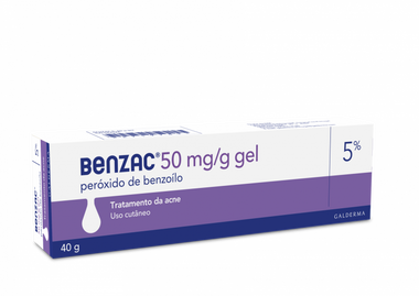 Benzac 5 , 50 mg/g Bisnaga 40 g Gel