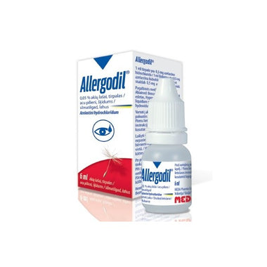 Allergodil, 0,5 mg/mL-6 mL x 1 sol col