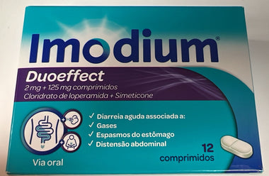 Imodium Plus , 2 mg + 125 mg Blister 12 Unidade(s) Comp