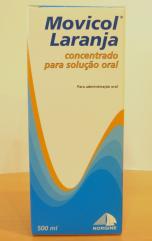 Movicol Laranja, 500 mL x 1 conc p/sol oral