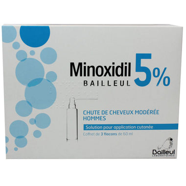 Minoxidil Biorga, 50 mg/mL x 3 sol cut