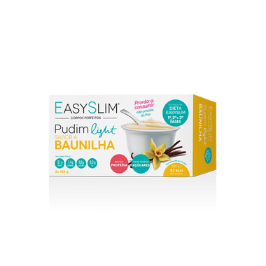 Easyslim Pudim Light Baunilha 125G X2