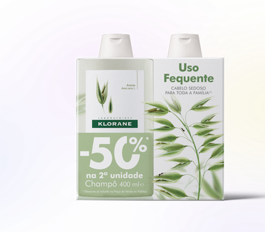 Klorane Capilar Ch Lt Aveia 400Ml Duo