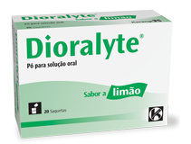 Dioralyte (Sabor Limão) x 20 pó sol oral saq