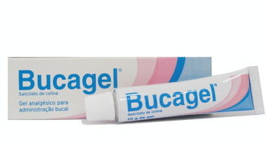 Bucagel , 87 mg/g Bisnaga 10 g Gel bucal