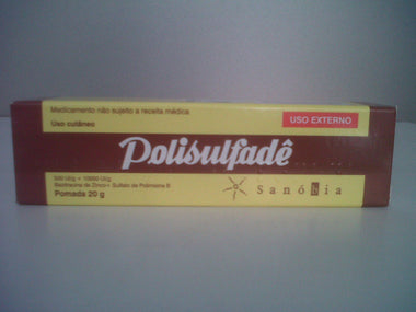 Polisulfadê (20 g), 500/10000 UI/g x 1 pda