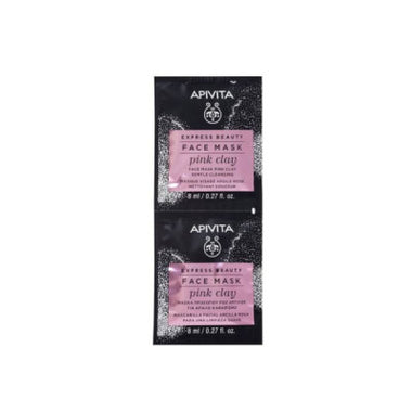 Apivita Expbeauty Masc Limp Arg Rosa 8mlx2