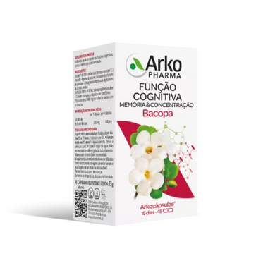 Arkocapsulas Bacopa Caps X45 cáps