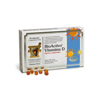 Bioactivo Vitamina D Capsx80