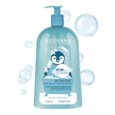 Abcderm Bioderma Gel Moussant 1l