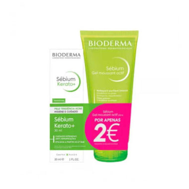 Sebium Bioderma Kera+Gel-Cr 30+Gel200Ml