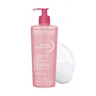 Sensibio Bioderma Gel Mouss 500ml P Esp