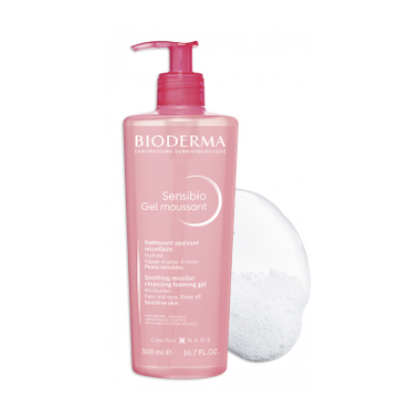 Sensibio Bioderma Gel Moussant 500ml