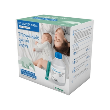 B Braun Kit Limpeza Nasal c/ Ecotainer