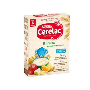 Cerelac Farinha Lactea 5 Frutos 250G 6M+