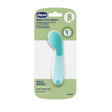 Chicco Ali16100250000 Prime Colher Azul 8M+