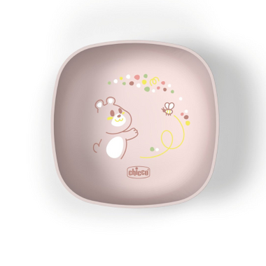 Chicco Tigela C/Tamp Rosa6M+,