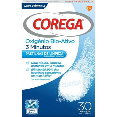 Corega Bio Activo Pst Protese X 30