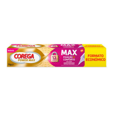 Corega Max Fix+Conf Cr Fix Prot Dent70g
