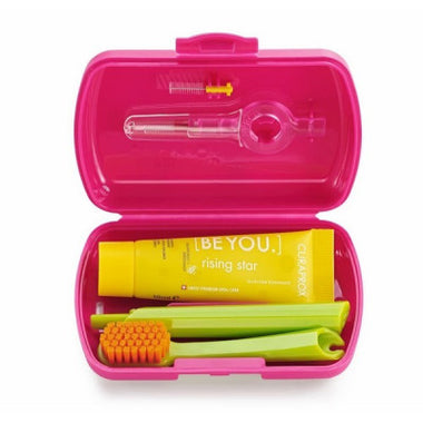 Curaprox Viagem Kit Rising Star Rosa Fort