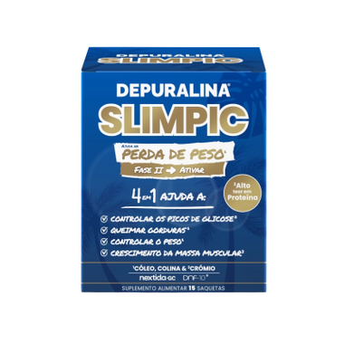 Depuralina Slimpic Saq 6,6GX15, pó sol oral saq