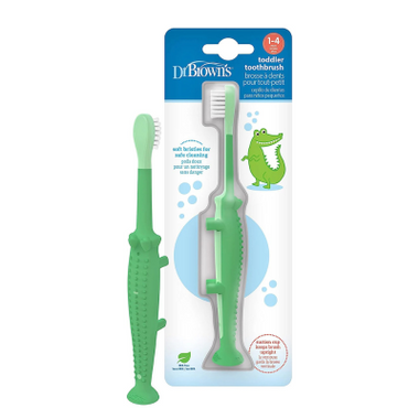 Dr Browns Escov Dent Crocodilo 1-4 Anos