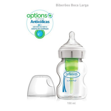 Dr Browns Options Bib Larg Vid Tet Sil150ml