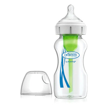 Dr Browns Options Bib Larg Vid Tet Sil270ml