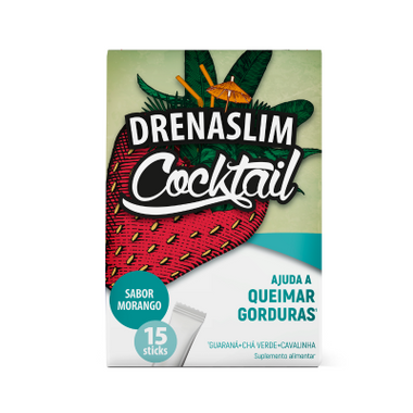 Drenaslim Cocktail Morango Sticks X15