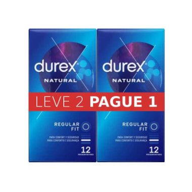 Durex Natural Plu PreservatiX12+Of2ªemb