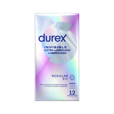 Durex Invisible Extra Lubrif Preserv X12