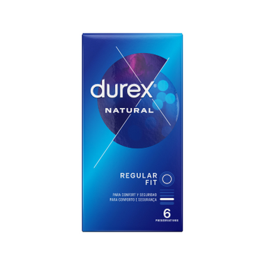 Durex Natural Plu Preservativo X6