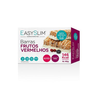 Easyslim Barras Frut Verm 40 Gx 4