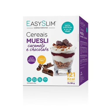Easyslim Cereais Muesli Caram/Choc 30G X7