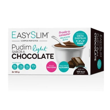 Easyslim Pudim Light Chocolat 125G X2