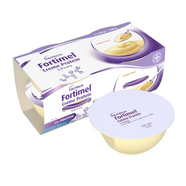 Fortimel Creme Protein Baunilha 125G X4
