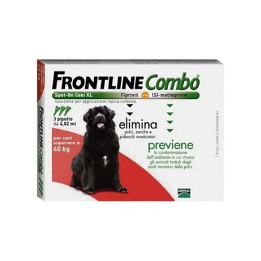 Frontline Combo Sol Cao >40kg 4,02ml X3 sol unção punctif VET