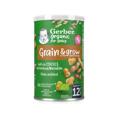 Gerber Bio NutriPuffs Amendoim 35G 12M+
