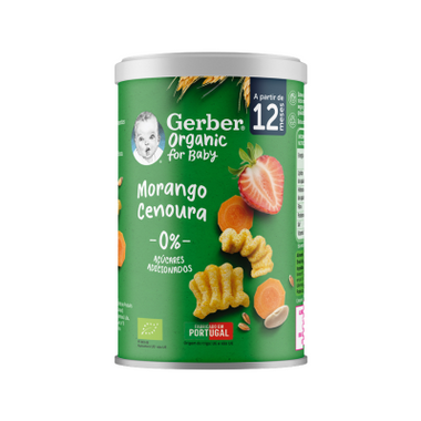 Gerber Org Snack Morang Cenour 35G 12M+, x 1