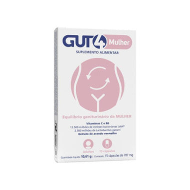 Gut4 Mulher Caps X15
