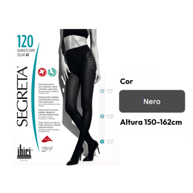 Ibici Segreta 120 Coll At Silh Preto T1