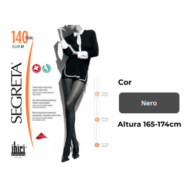 Ibici Segreta 140 Coll At Young Preto T3
