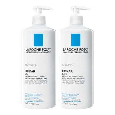 LRPosay Lipikar Lt 750Ml X2 -50% 2U