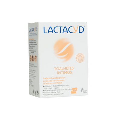 Lactacyd Intimo Toalhete Hig Intima X10