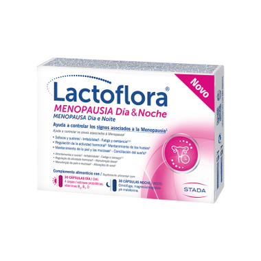 Lactoflora Menopausa Dia/Noit Caps30+30