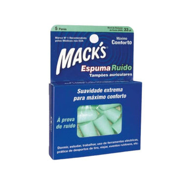 Mack S Espuma Ruido Tampao Oto X5