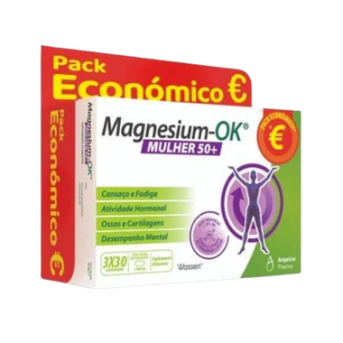 Magnesium-OK Mulher 50+ Comp30X3 Pr Esp