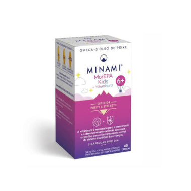 Minami Morepa Kids+Vit D Caps X60