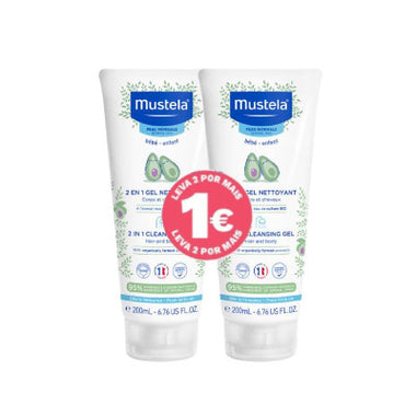 Mustela Pn 2Em1Cab/CorpBebe200Duo 2U 1E