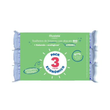 Mustela Toalhetes Limp Perfume X60 X3